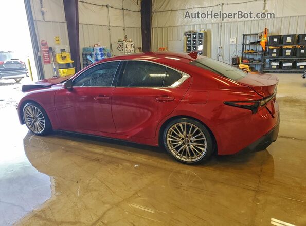 JTHDA1D28N5120850 2022 LEXUS IS Red Tył lewy