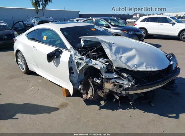 JTHDA5BC9R5012777 2024 LEXUS RC Белый Вид спереди