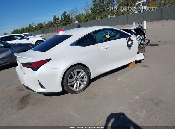 JTHDA5BC9R5012777 2024 LEXUS RC Белый Задняя правая четверть