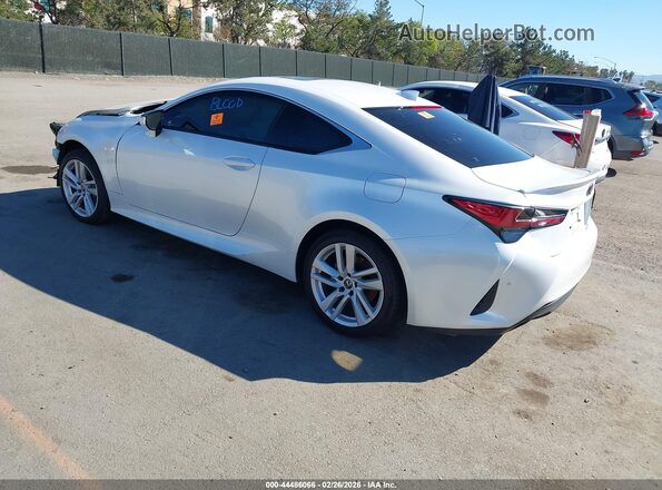 JTHDA5BC9R5012777 2024 LEXUS RC Белый Задняя левая четверть