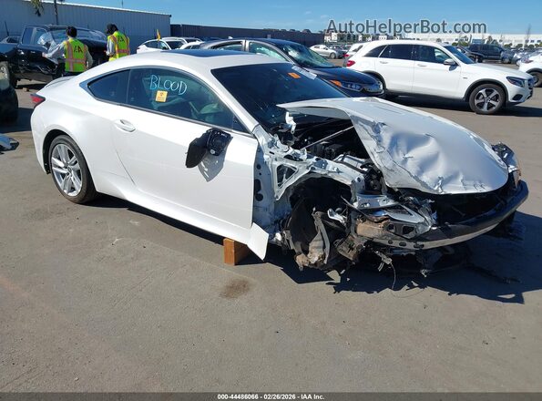 JTHDA5BC9R5012777 2024 LEXUS RC Белый Передняя правая четверть