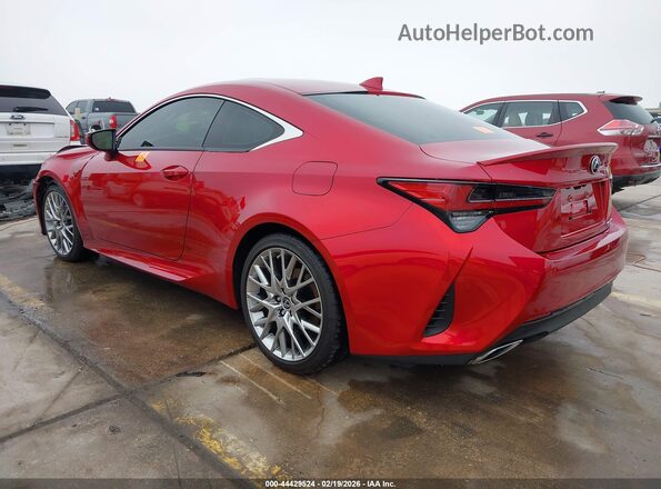 JTHDZ5BC2N5026488 2022 LEXUS RC 350 Red Tył lewy