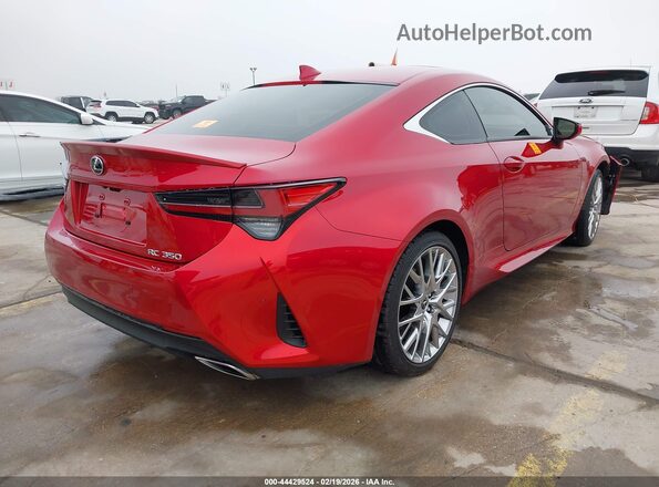 JTHDZ5BC2N5026488 2022 LEXUS RC 350 Red Tył prawy