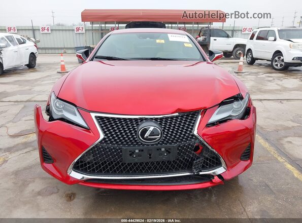 JTHDZ5BC2N5026488 2022 LEXUS RC 350 Red Widok zestawu wskaźników
