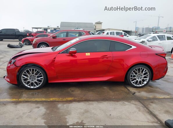 JTHDZ5BC2N5026488 2022 LEXUS RC 350 Red Widok wnętrza 360 stopni