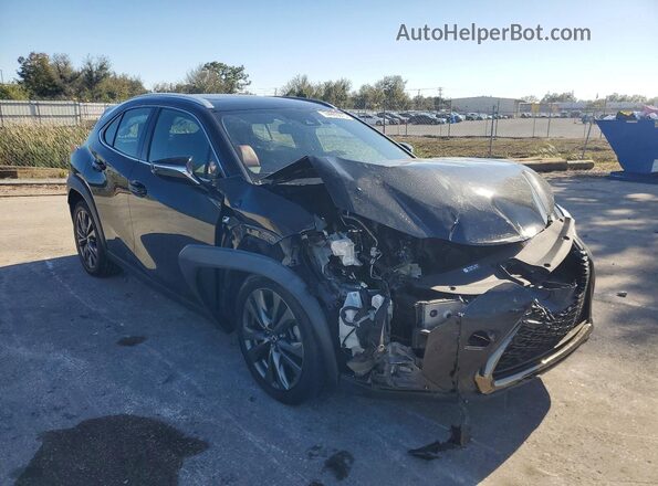 JTHE3JBH7M2045144 2021 LEXUS UX Black Delantero derecho