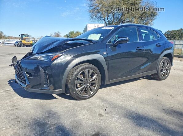 JTHE3JBH7M2045144 2021 LEXUS UX Black Vista tres cuartos delantera izquierda