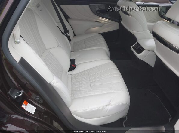 JTHG5LGF0L5007614 2020 LEXUS LS 500 Бордовый Вид наклейки с VIN-кодом