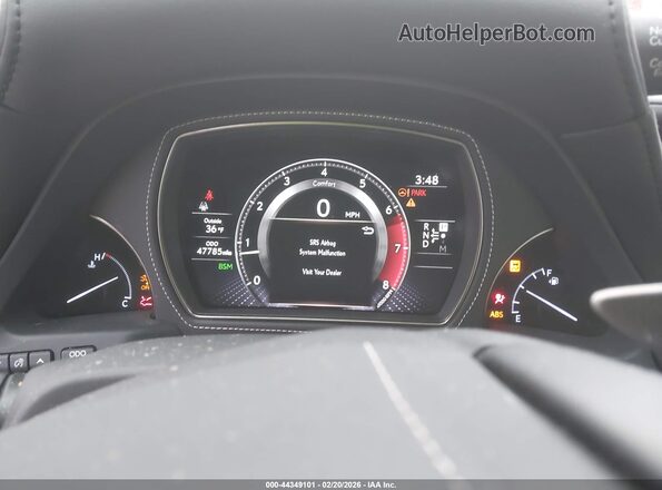 JTHG5LGF0L5007614 2020 LEXUS LS 500 Бордовый Вид задних сидений