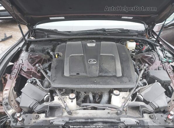 JTHG5LGF0L5007614 2020 LEXUS LS 500 Бордовый Вид сзади