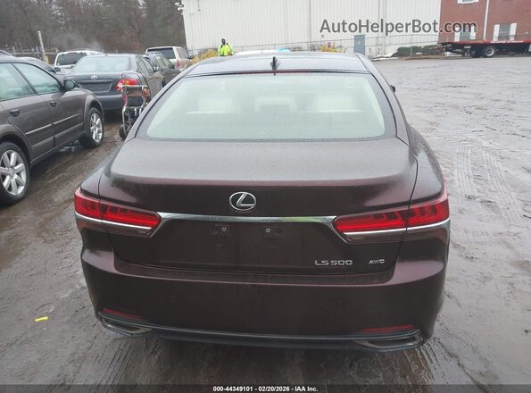 JTHG5LGF0L5007614 2020 LEXUS LS 500 Бордовый 