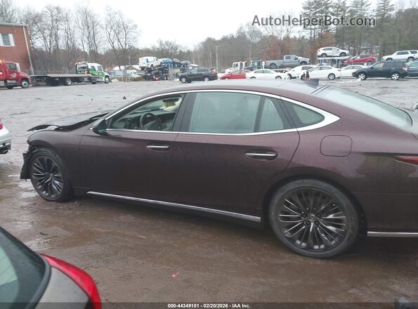 JTHG5LGF0L5007614 2020 LEXUS LS 500 Бордовый 