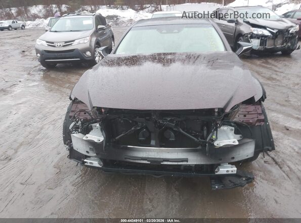 JTHG5LGF0L5007614 2020 LEXUS LS 500 Бордовый Вид задней части салона