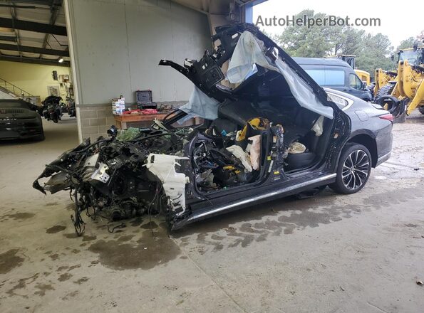 JTHG5LGF4N5010695 2022 LEXUS LS Черный Передняя левая четверть