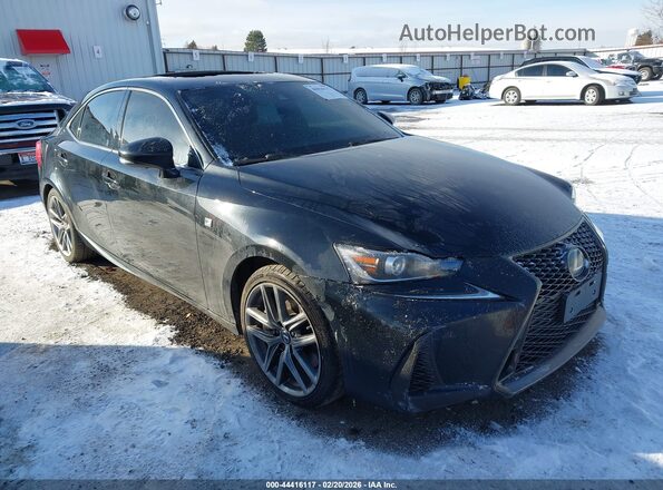 JTHG81F24L5040934 2020 LEXUS IS 300 Черный Передняя правая четверть