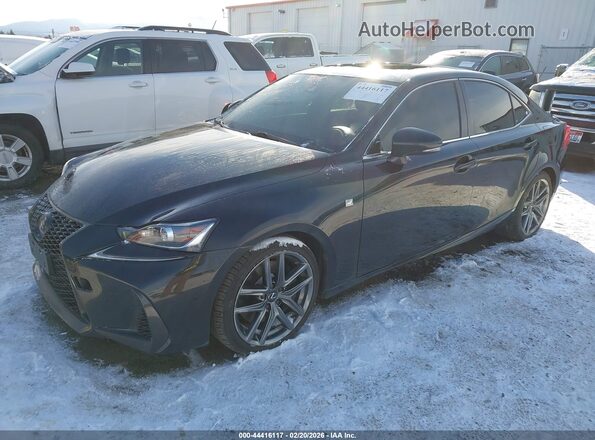 JTHG81F24L5040934 2020 LEXUS IS 300 Черный Передняя левая четверть