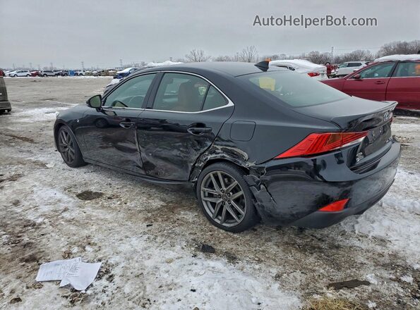 JTHG81F25L5042997 2020 LEXUS IS Черный Задняя левая четверть