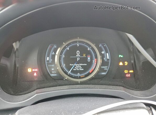 JTHG81F25L5042997 2020 LEXUS IS Черный Вид щитка приборов
