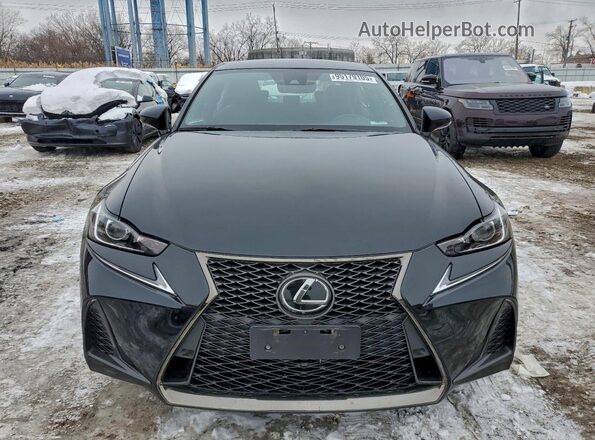 JTHG81F25L5042997 2020 LEXUS IS Черный Вид спереди