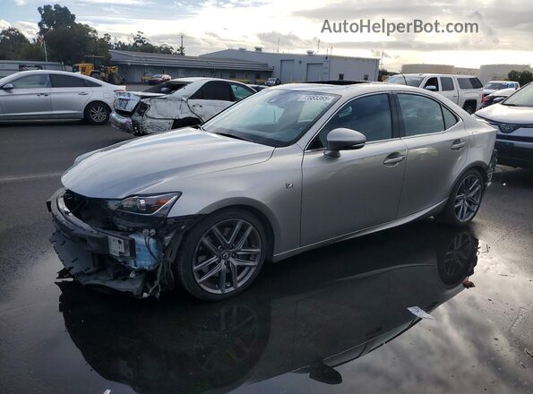JTHG81F28L5041715 2020 LEXUS IS Silver Առջևի ձախ երեք քառորդ տեսարան