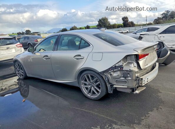 JTHG81F28L5041715 2020 LEXUS IS Silver Հետևի ձախ
