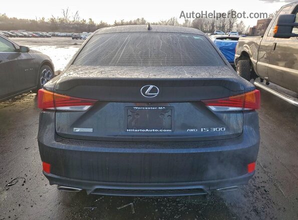 JTHG81F29L5040816 2020 LEXUS IS Черный Вид сзади