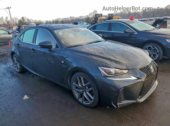 JTHG81F29L5040816 2020 LEXUS IS Черный Передняя правая четверть
