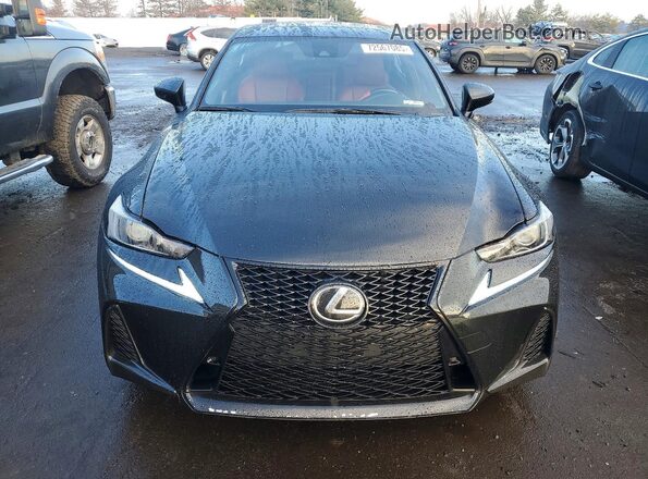JTHG81F29L5040816 2020 LEXUS IS Черный Вид спереди