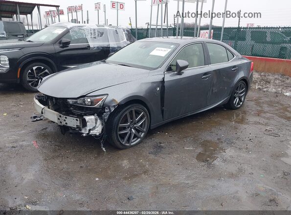 JTHGZ1B20L5036513 2020 LEXUS IS 350 Серый Передняя левая четверть
