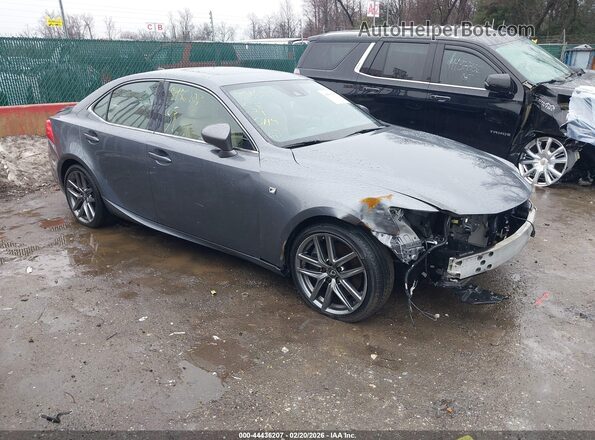 JTHGZ1B20L5036513 2020 LEXUS IS 350 Серый Передняя правая четверть