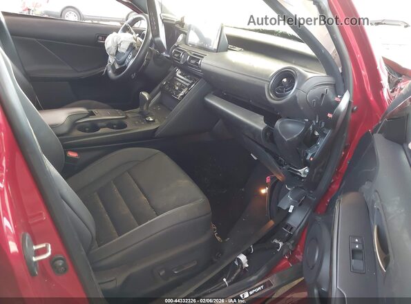 JTHGZ1B20R5074798 2024 LEXUS IS 350 Красный Вид салона спереди