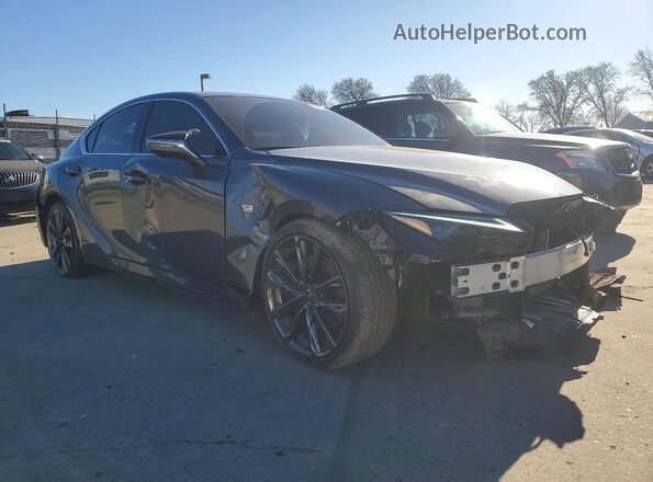 JTHGZ1B20R5079886 2024 LEXUS IS Серый Передняя правая четверть