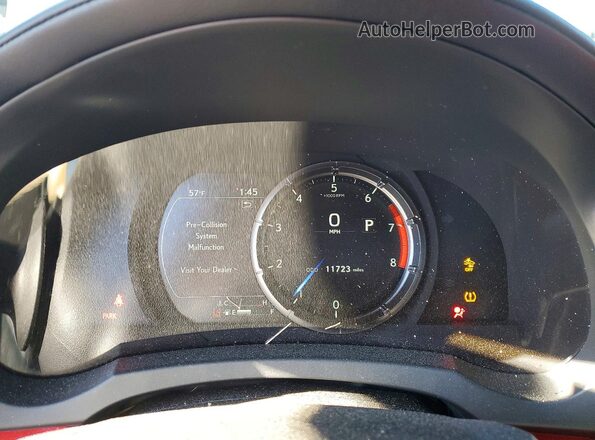 JTHGZ1B20R5079886 2024 LEXUS IS Серый Вид щитка приборов