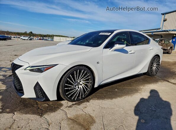 JTHGZ1B22P5059359 2023 LEXUS IS White Vista tres cuartos delantera izquierda