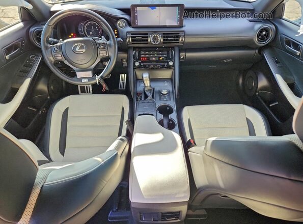 JTHGZ1B22P5059359 2023 LEXUS IS White Vista del salpicadero