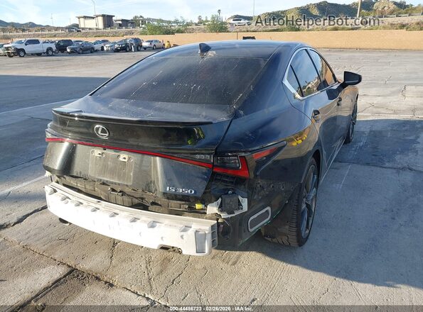 JTHGZ1B22R5081543 2024 LEXUS IS 350 Черный Задняя правая четверть