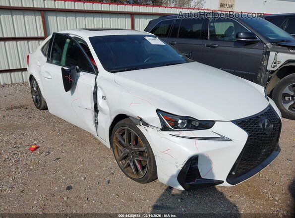 JTHGZ1B23L5037090 2020 LEXUS IS 350 White Przód prawy
