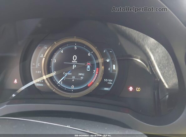 JTHGZ1B23L5037090 2020 LEXUS IS 350 White Widok tylnych siedzeń