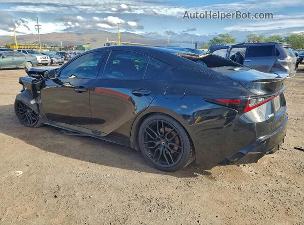 JTHGZ1B23M5039729 2021 LEXUS IS Черный Задняя левая четверть
