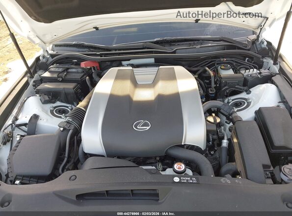 JTHGZ1B23P5070340 2023 LEXUS IS 350 White Widok z tyłu