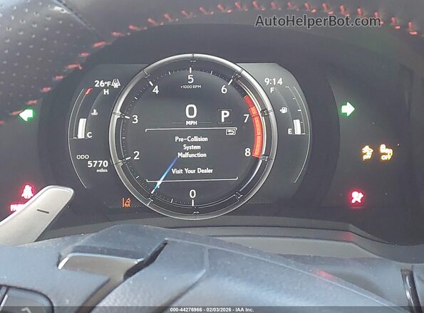 JTHGZ1B23P5070340 2023 LEXUS IS 350 White Widok tylnych siedzeń
