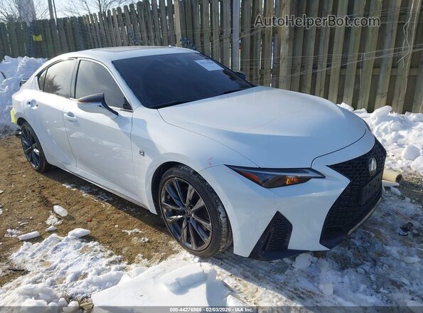 JTHGZ1B23P5070340 2023 LEXUS IS 350 White Przód prawy