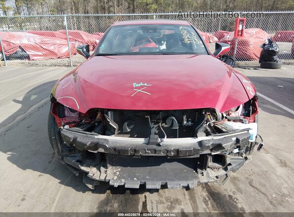 JTHGZ1B24M5042686 2021 LEXUS IS 350 Red Vista frontal