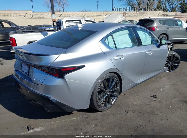 JTHGZ1B24P5067589 2023 LEXUS IS 350 Серебряный Задняя правая четверть