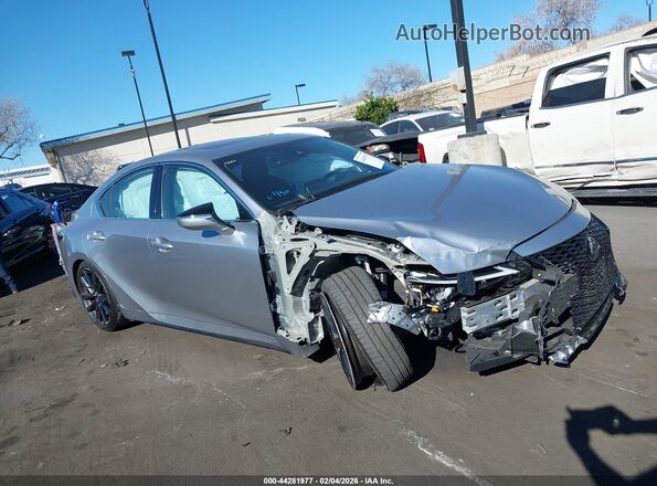 JTHGZ1B24P5067589 2023 LEXUS IS 350 Серебряный Панорамный вид салона 360°