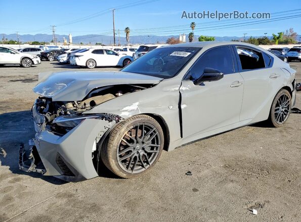 JTHGZ1B24R5074271 2024 LEXUS IS Серый Передняя левая четверть