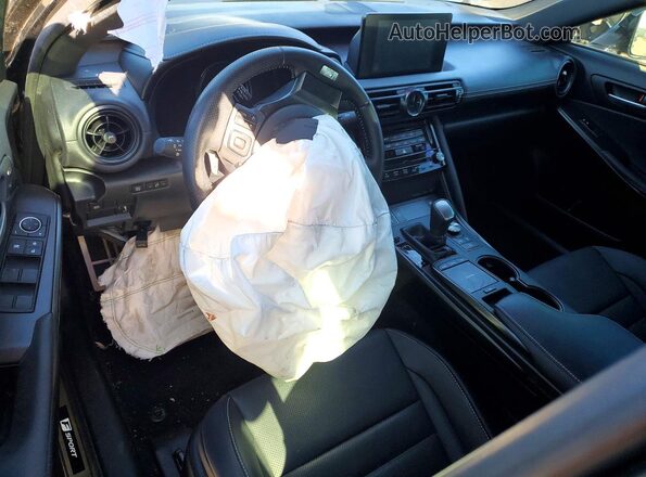 JTHGZ1B24R5077381 2024 LEXUS IS Черный Вид панели приборов