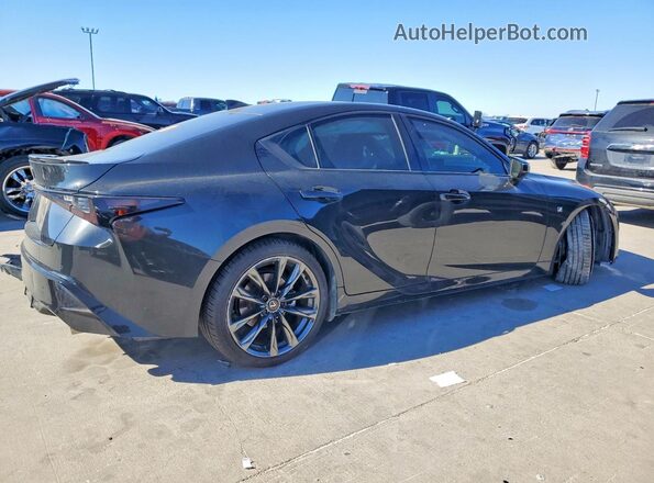 JTHGZ1B24R5077381 2024 LEXUS IS Черный Задняя правая четверть