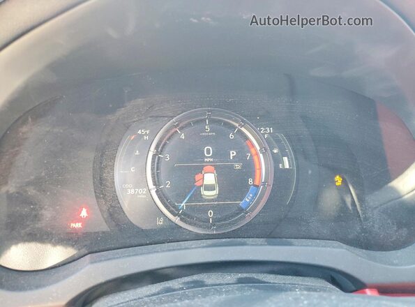 JTHGZ1B25N5057473 2022 LEXUS IS Gray Widok zestawu wskaźników