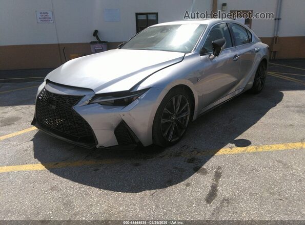 JTHGZ1B25P5071229 2023 LEXUS IS 350 Серый Передняя левая четверть